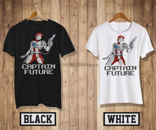

new captain future t-shirt black and white cool colour tee shirt my 2
