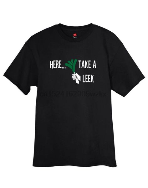 

вот ... возьмите порей t shirt-смешной огородничеством еды tagless tee свободно sh