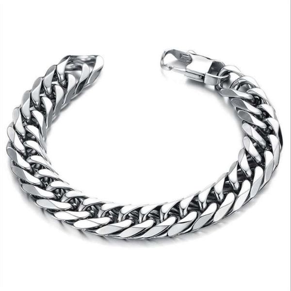 

men jewelry titanium steel trendy individual creativity bracelet so145, Black