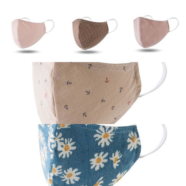 

mask face mask mouth cartoon 100% kids cotton washable reusable mask with filter dus bb3r