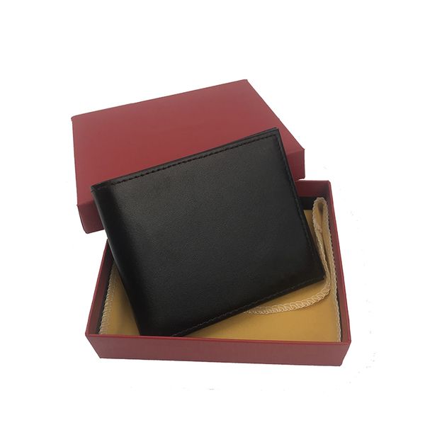 

новые мужские кошельки европейских топ-дизайнеры черного кожаного бумажника кредитных карт portafoglioholders высококачественных сумок с кор, Red;black