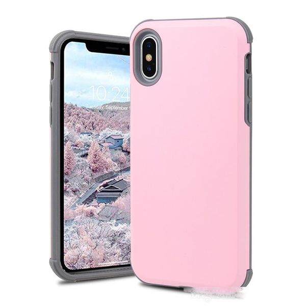 

2 in 1 hybrid armor four corners case for samsung galaxy note 9 s9 s9 plus tpu pc anti-fall phone case oppbag