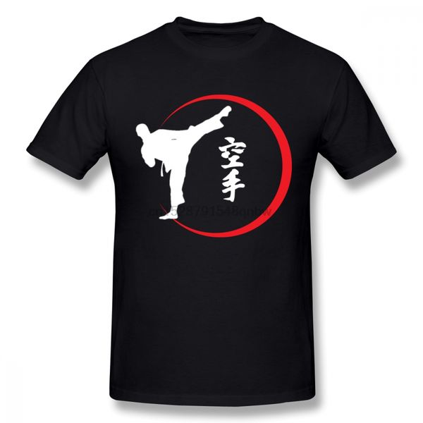 

summer new karate t shirt for men breathable cotton training t-shirt s-6xl big size tee