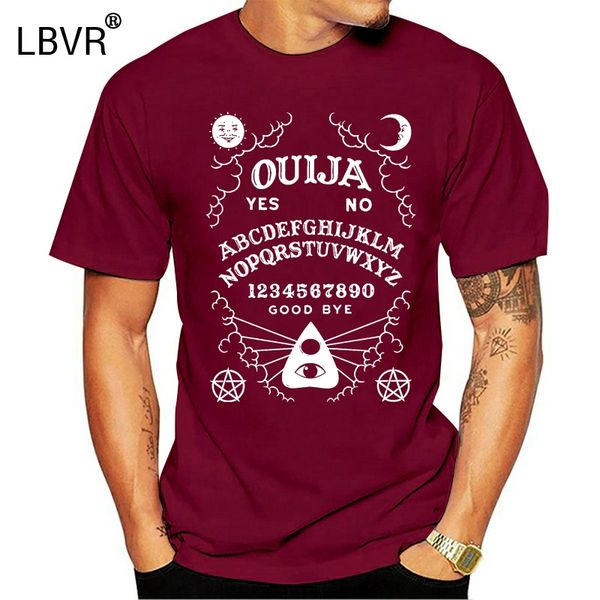 

new ouija board t shirt black kill occult spirit pentagram star gothic seance 011275