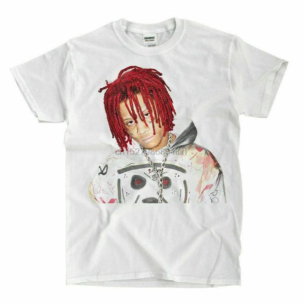 

limited new trippie redd - portrait - white t-shirt s-5xl