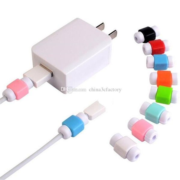 

usb charging cable silicone protector saver headset earphone wire cord protective universal for all cables lowest price
