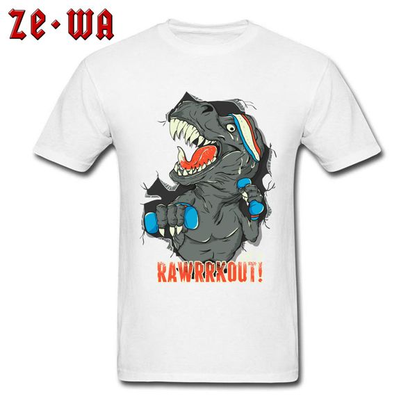 

2018 new arrival fashion funny t shirt trex workout ftg comic clothing shirt wholesale great nice t-shirts mens summer