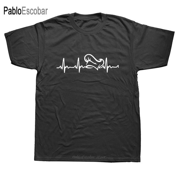 

new fashion heartbeat of chef t shirts men summer style short sleeve cotton love cooking t-shirt camisetas