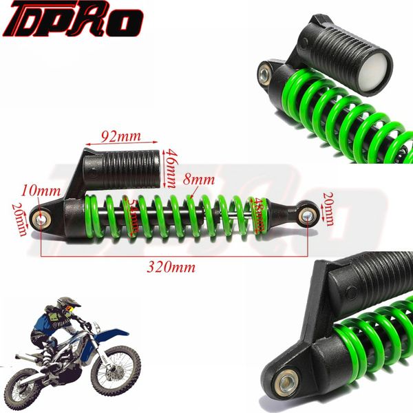 

tdpro motor front suspension absorber 320mm 12.6" 500lbs for pit bike atv go kart quad buggy scooter 50cc 90cc 110cc 125cc