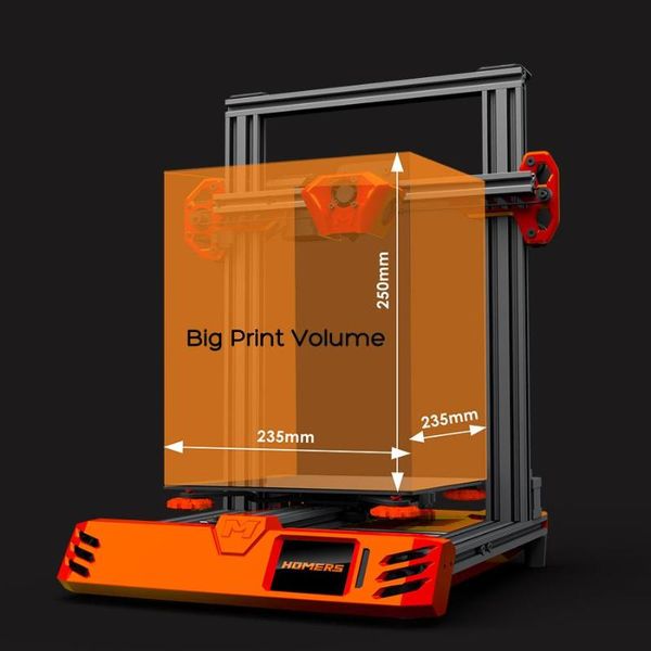 

printers homers odyssues tevo rs diy fully assembled 3d printer mainboard heat table machine for 0.4mm nozzle 1.75 filament