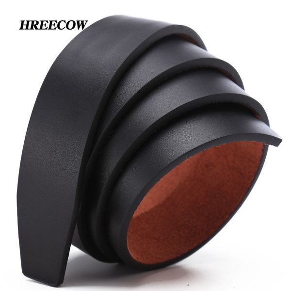 

no buckle rs belts for mens automatic buckle male strap genuine leather waistband ceinture homme, Black;brown