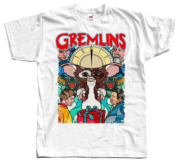 

gremlins comedy horror movie gizmo v3 t-shirt sizes s-5xl 100% cotton white