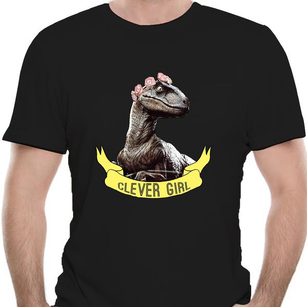 

clever girl t shirt velociraptor dinosaur dinosaurs 9087d