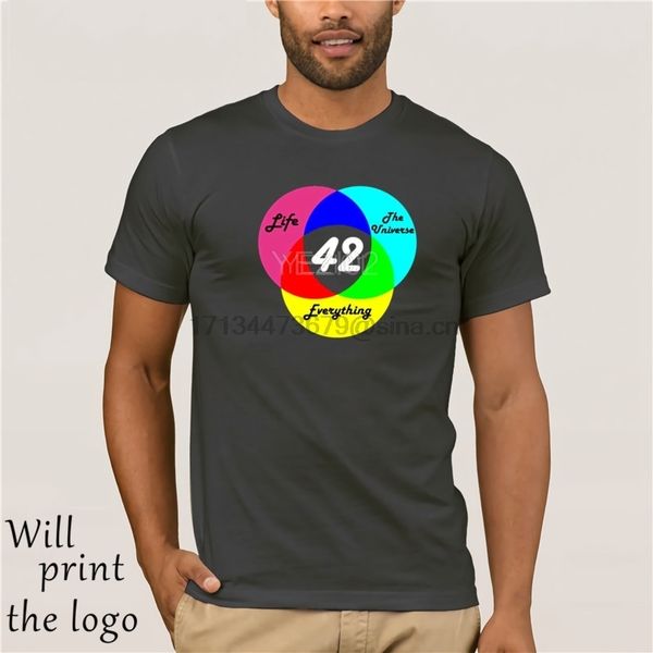 

mens ответ 42 t-shirt - вдохновленный руководство автостопом к sci fi galaxy