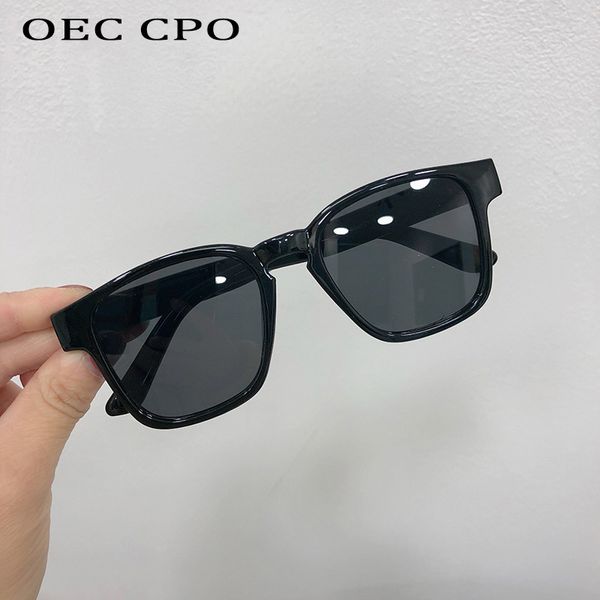 

sunglasses oec cpo vintage square women black pink brown lens fashion sun glasses ladies shades uv400 eyewear o597, White;black
