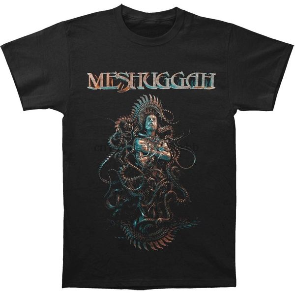 

свободный хлопок футболки для холодной топы crew neck дизайн meshuggah людей насильственные сна с коротким рукавом футболки для мужчин