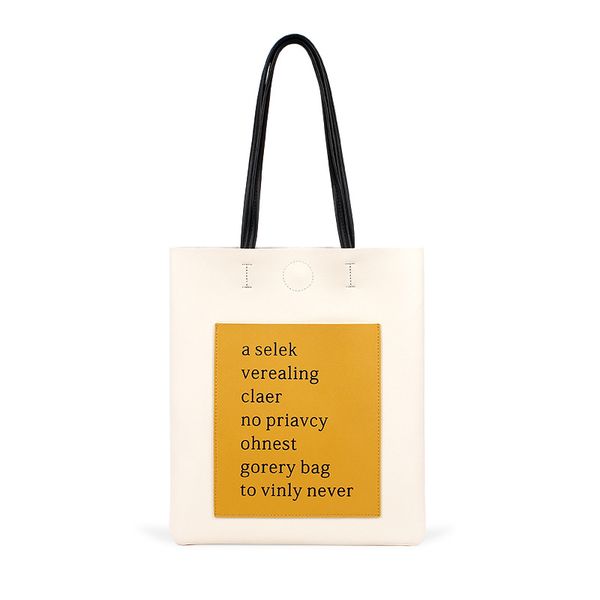 

womens handbags new 2020 korean pu women's leather bag wild contrast student shopping bag ladies shoulder girls tote