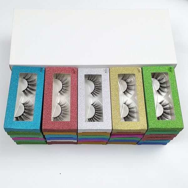 

3d mink eyelashes wholesale 10 style natural long false eyelashes faux mink eyelashes 3d mink eyelash extension lashes makeup lashes