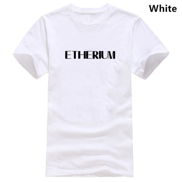 

new fashion etherium tee eth shirt eth token crypto eth men t-shirt fitness mens t shirt 3xl round collar tshirt men women