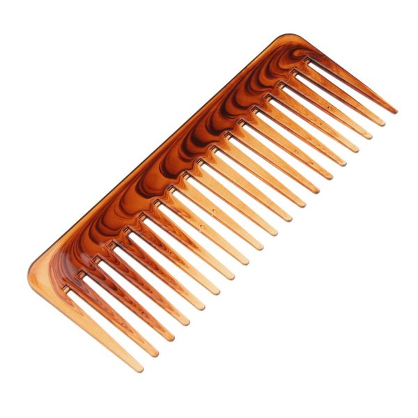 

detangling hair comb hair conditioning rake comb wide tooth hairbrush tool, Silver