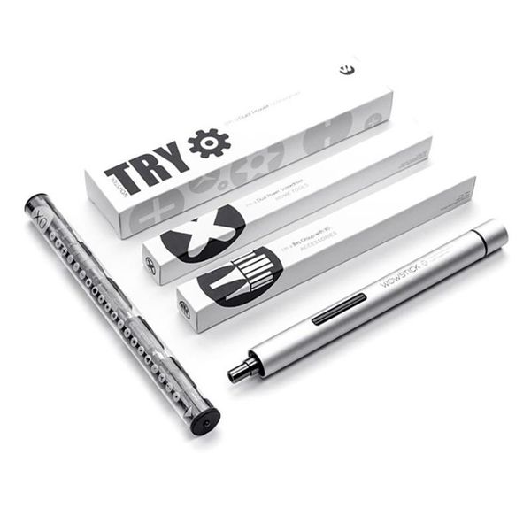 

wowstick try double power precision electric screwdriver 20 bit for mobile phone camera and digital product repair tool set