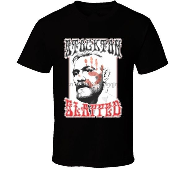 

nate diaz stockton slapped conor mcgregor mens t shirt