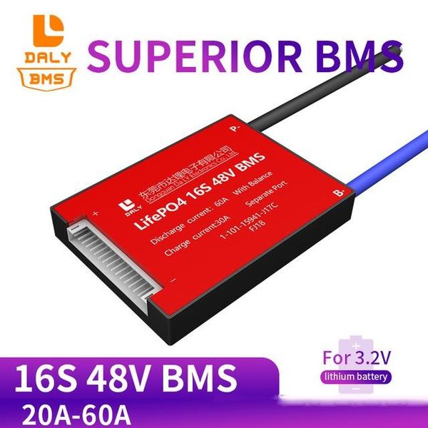 

parts battery ccessories & charger ccessories 092 18650 16s 48v 30a 40a 50a 60a lithium lifepo4 battery protection