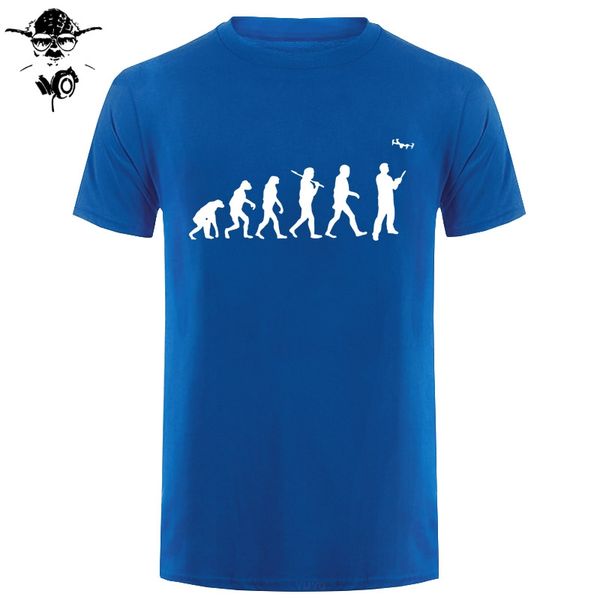 

evolution of drone pilots, mens funny t shirt - gift for him fathers day cool casual pride t shirt men new fashion tshirt