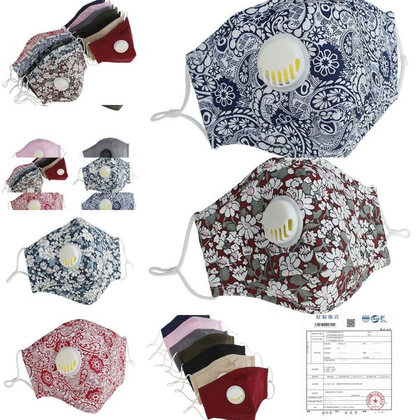 

reusable masks face mask dhl washable pm2.5 anti-dust valve protective cotton face masks c 9a0e xn1h1