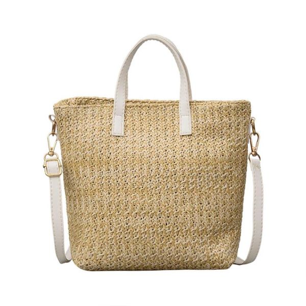 

ocardian-handbags bags for women 2020 new retro fashion beach bag big vine grass weave wild shoulder messenger female bag 7j19