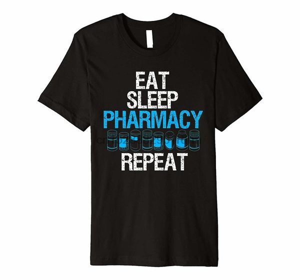 

pharmacist t shirt eat sleep pharmacy repeat prescriptions 6838