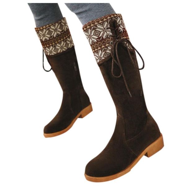 

women winter boots suede mid-calf shoes women plush winter boots fashion womens booties 2121, Black