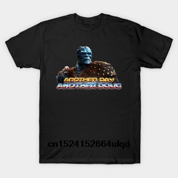 

100% cotton o-neck custom printed tshirt men t shirt another day, another doug - korg women t-shirt