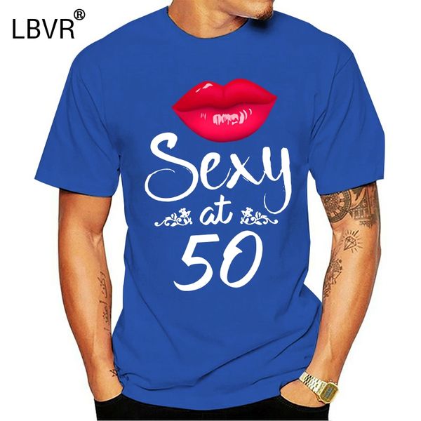 

fashion printed 50th birthday gift woman tshirt at 50 shirt 50 year old for woman