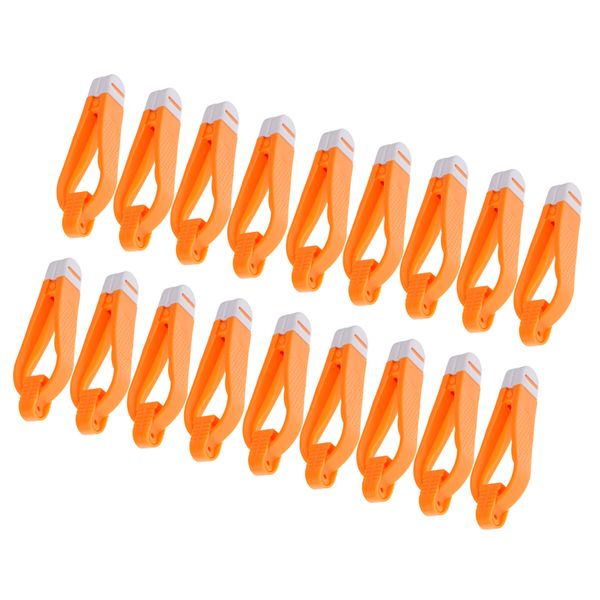 

20pcs downrigger release power grip plus adjustment clip, 4.3inch, orange