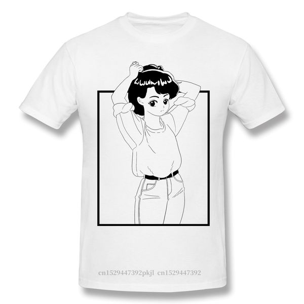 

80s fashion manga anime t-shirt men basic tee shirt funny design ranma tendou akane japanese fantasy action animation streetwear