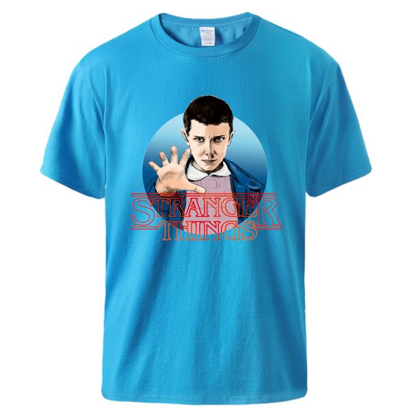 

stranger things tv show summer cotton sportswear 2020 new arrival short sleeve sportswear short sleeve fashion loose tee