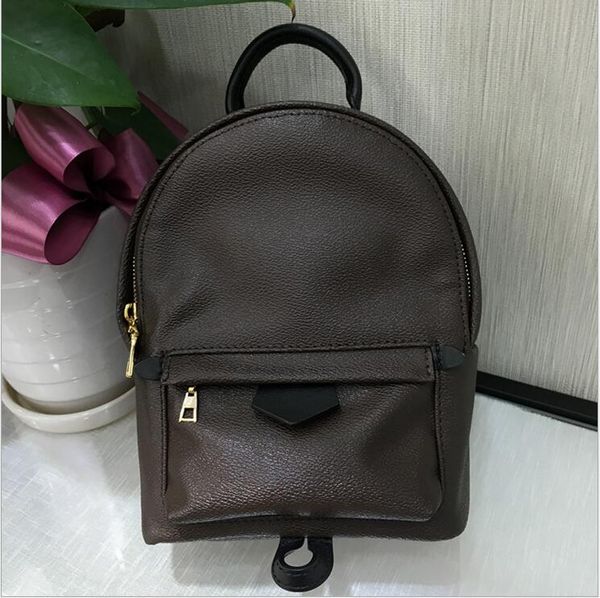 

Hight quality Women's Palm Springs Mini Backpack genuine leather children backpacks women printing leather Fashion Mini backpack