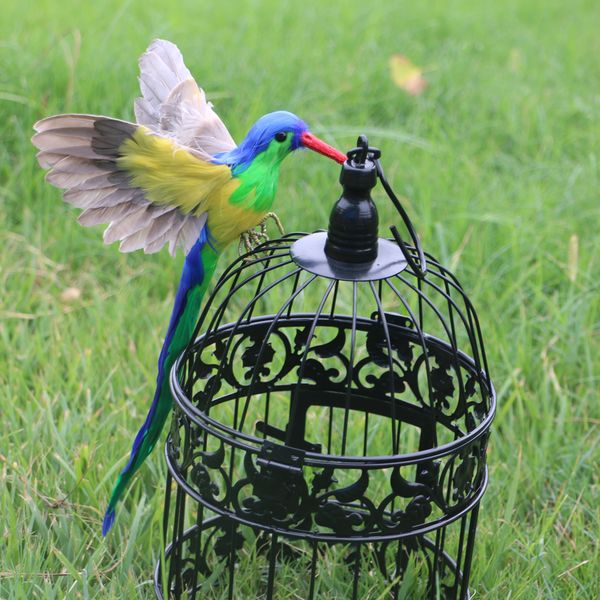 

artificial feather flying birds for garden decor home yard patio ornaments