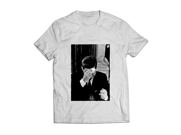 

t shirt t shirt of john f. kennedy american politician. o neck short sleeve mens tee shirt
