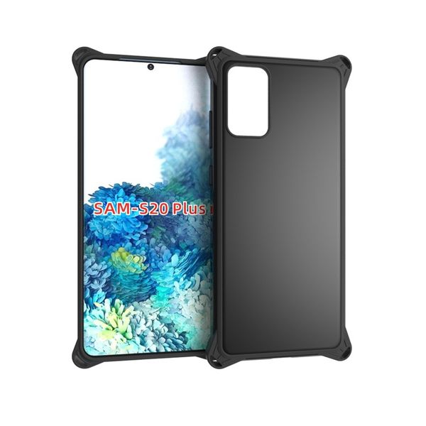 

black tpu mobile phone cover for samsung s20 plus s20 ultra for google pixel xl 2 four corner protective back cover