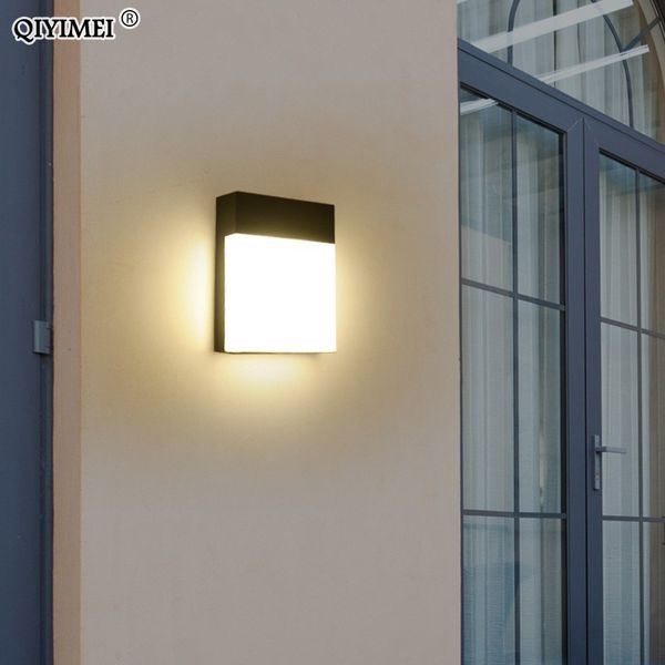 

led wall lamp bedroom beside light home 12w 18w lighting corridor warm white light and cool white outdoor fixtures