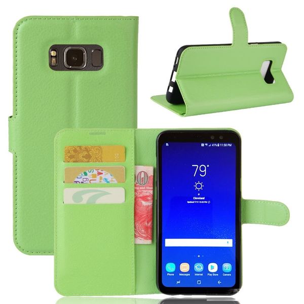 

litchi lychee wallet leather cover case for samsung galaxy s8 active z4 s8 s8 plus note 8 j7 max c10 s7 active j7 j5 prime