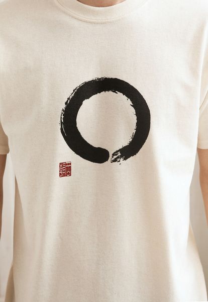 

japanese t shirt enso circle japan calligraphy buddhism buddhist yoga womens men street wear fashion tee shirt