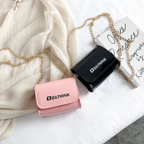 

pu small shoulder bag letters women travel messenger chain leather handbag fashion purse small crossbody purse for women