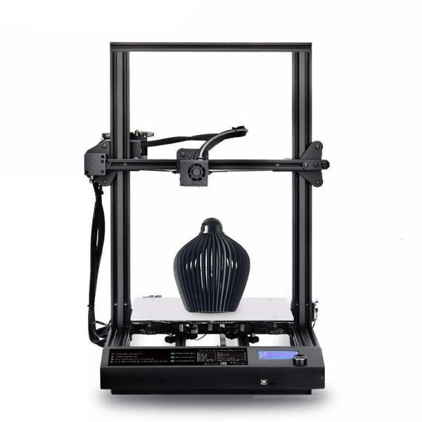 

fdm 3d printer build large print size works automatic us uk adapter 3d extruder diy delicate artwork 310x310x400mm