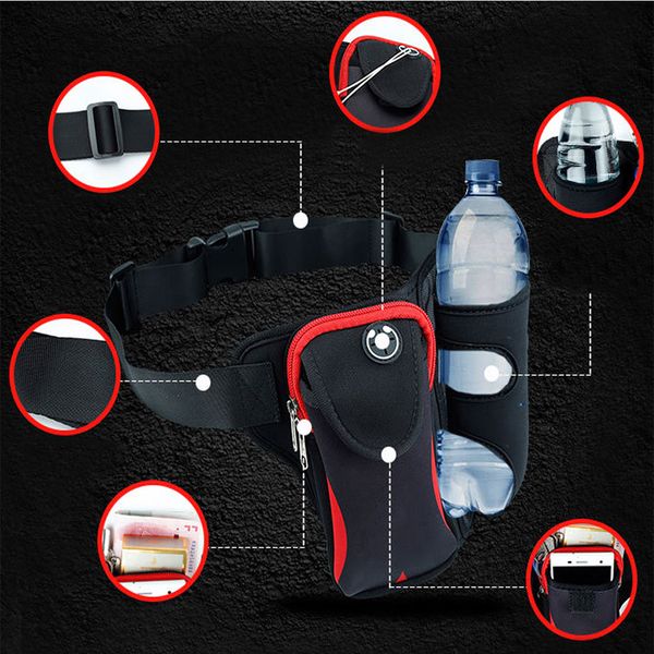 

running waist bag outdoor belt bag phone cycling sports pouch