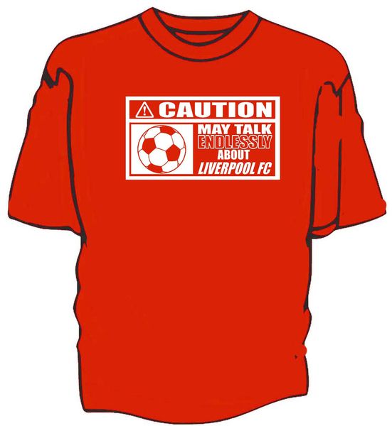

t shirt 2019 new men fashion solid t shirt 'caution - may talk endlessly about'....footballer cotton t shirt
