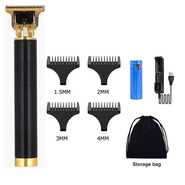 

bald head hair clipper trimmer t-outliner skeleton heavy hitter shaving cordless haircut cutter with 0 mm t blade head