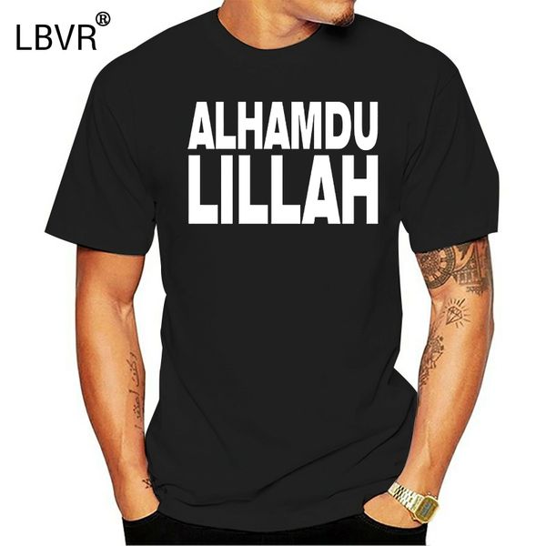 

alhamdulillah нурмагомедов футболка мусульманская ислам новая мужская рубашка s-xxl 2019 модная марка 100% хлопок печатный круглый